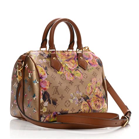 louis vuitton floral speedy